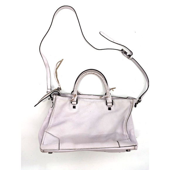 Rebecca Minkoff Handbags - Rebecca Minkoff Regan Lavender Purple Satchel Leather Purse Handle Crossbody